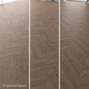 Parquet Oak (Missisippi Wild Wood) Set