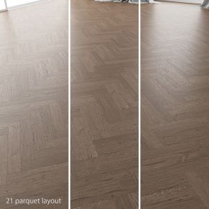 Parquet Oak (Missisippi WWL) Set