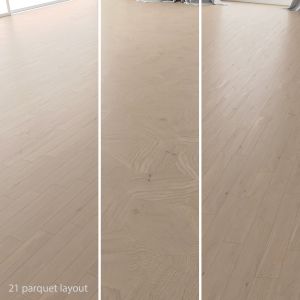 Parquet Oak (Tundra Brushed) Set