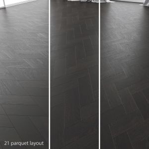 Parquet Oak (Belmonte Brushed) Set