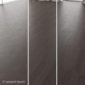 Parquet Oak (Brooklyn Brushed) Set