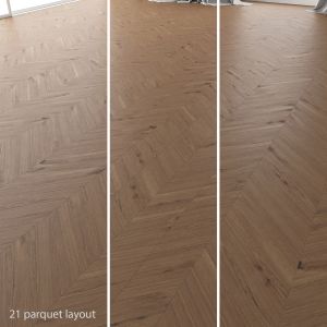 Parquet Oak (Vergne Wild Wood) Set