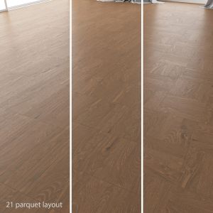 Parquet Oak (Vincinyatta Brushed) Set