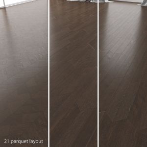 Parquet Oak (Lawson Brushed) Set