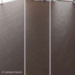 Parquet Oak (Marrone New Firestop) Set