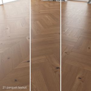 Parquet Oak (Nut Brushed) Set