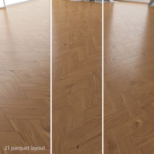 Parquet Oak (Nut WWL) Set