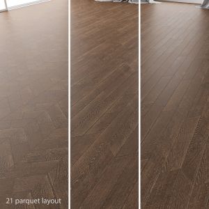 Parquet Oak (Rotec Wildwood) Set