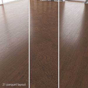 Parquet Oak (Seal Brown WWL) Set