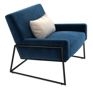 Article Regis Cascadia Blue Lounge Chair