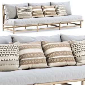 Rock The Kasbah Three-seater Sofa