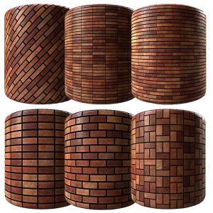 Red Rustic American Brick 05