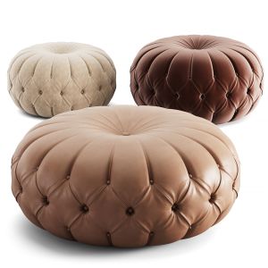 Tufted Round Ottoman