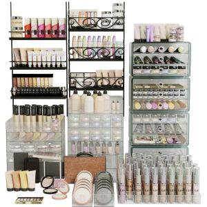 Cosmetics For A Beauty Salon. Makeup Kit