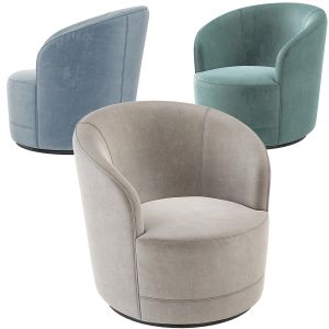 Crate And Barrel Infiniti Swivel Chair