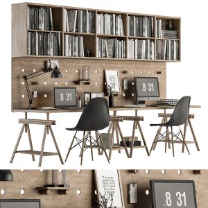 Office Furniture - Employee Set 27