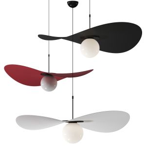 Vogue Plissè Adriani E Rossi Edizioni Pendant Lamp