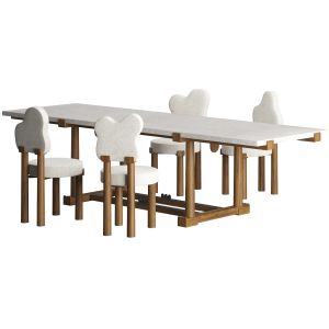 Agatha Dining Table And Chairs