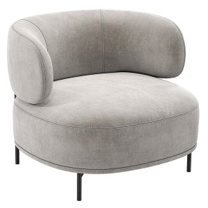 Akiko Lounge Chair Gallotti Radice Buratti