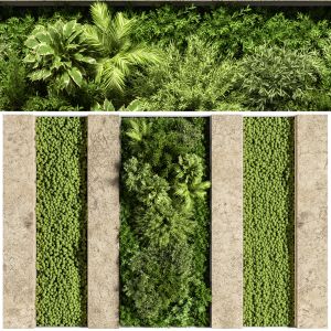 Concrete And Vertical Garden 05