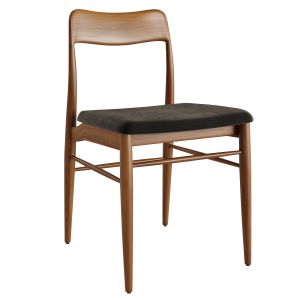 Tate Walnut Wood Dining Chair