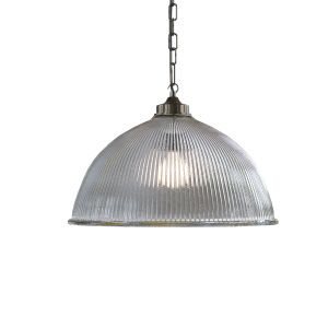 French House Holophane Pendant