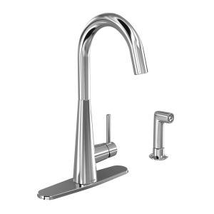 Moen Sleek Chrome One Handle Kitchen Faucet