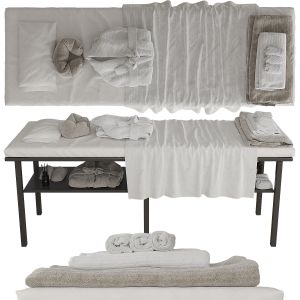 Massage Table With Decor 3