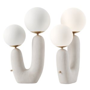 Ceramic Base Oo Lamp By Eny Lee Parker