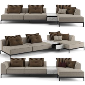 Fendi Casa Five Sofa 373 Cm