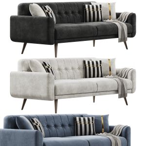 Gallway 3 Seater Clic Clac Sofa Bed