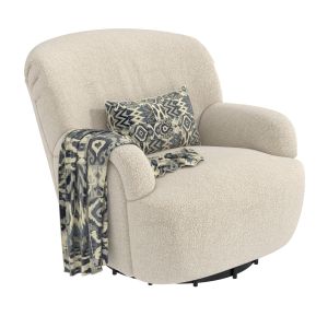 Kadon Swivel Chair Sheepskin Natural By Four Hands