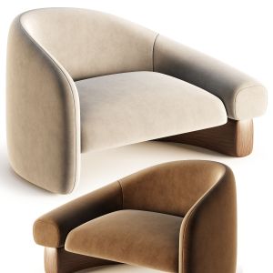 Raphael Navot Acrostic Overlay Armchair