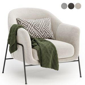 Wiley Ivory Armchair