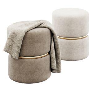 Grand Rapids Round Ottoman By Duhome