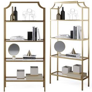 Bookcase Baden By Cazarina