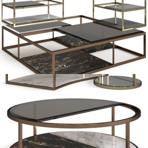 Luxence Luxury Living Manhattan Coffee Tables collection