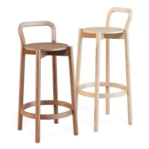 Karimoku: Castor P3406B - Bar And Counter Stool