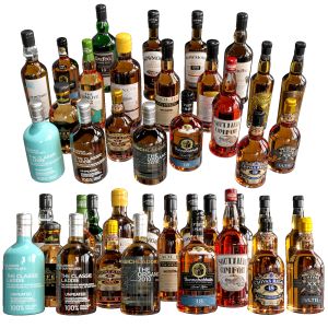 Whiskey&scotch Botlle Collection No2