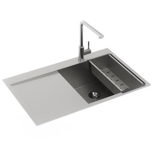 AQUASANITA Luna LUN 101N-R sink