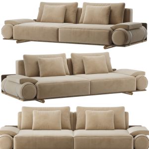 Visionnaire Donovan roll sofa