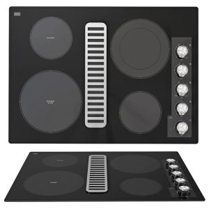 Kitchen Aid 30" Electric Downdraft Cooktop