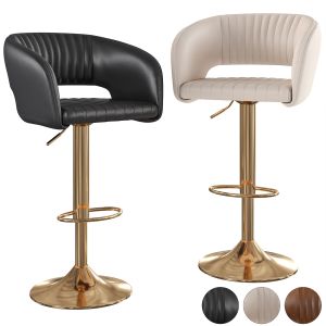 Guyyou Modern Swivel Bar Stools