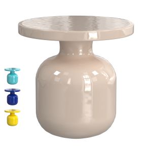 Ceramic Bottle Accent Table