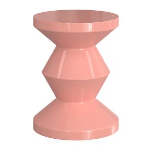 Stool Zig Zag Rose Pols Potten