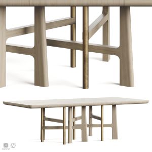 Atelier Tortil Wood I Table