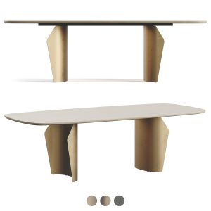 Bonaldo Flame Table Wood Top