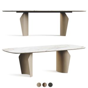 Bonaldo Flame Table Marble Top