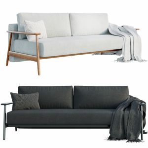 Una Grey Sleeper Sofa