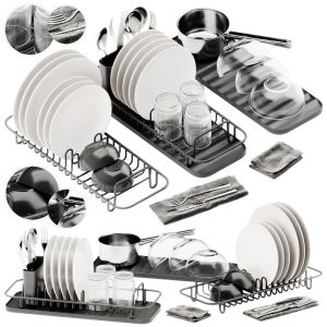 Ikea Lillhavet Multifunctional Dish Rack Set